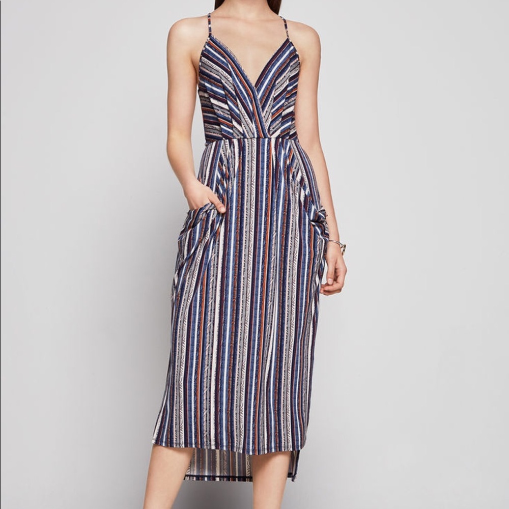 BCBGeneration Striped Dress